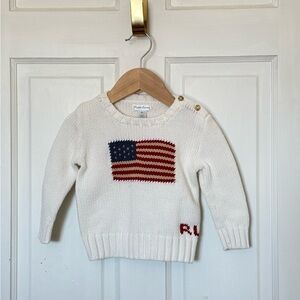 Ralph Lauren kids Flag sweater